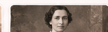 Retrato de mujer antigua